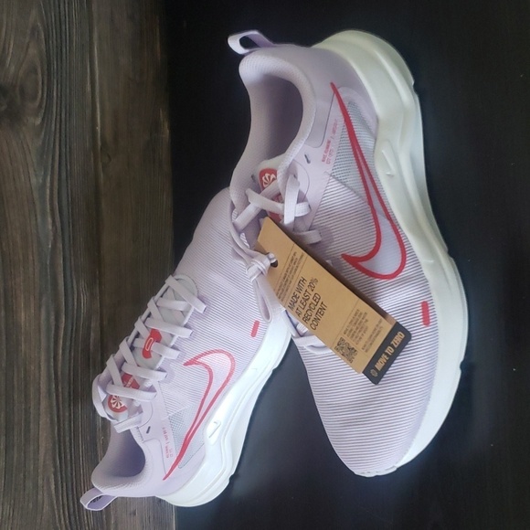 New Nike Downshifter Womens Running Sneakers Size 6.5 Lightweight Gym Purple - Picture 2 of 9